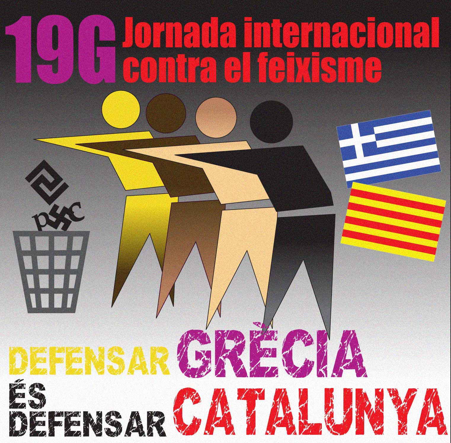 19G. Jornada internacional antifeixista convocada des de Grècia