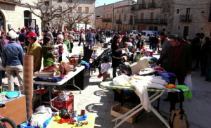 El Mercat d'intercanvi de Passanant en l'edició de 2013.