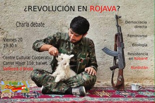 20 de febrer: Xerrada-debat sobre la revolució a Rojava al Centre Cultural Cooperatiu (Anoia)