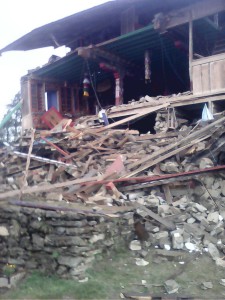 Temple budista a la regió de Goli (Solukhumbu) Foto: Tsering Sherpa Gole.