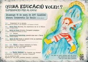 19 de març. «Quina educació volem?», jornada a Lleida