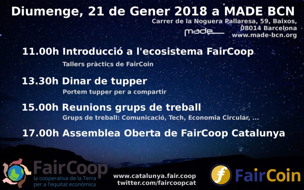 Faircoop Catalunya: Assemblea del node local català