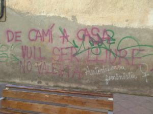 "Quan torno a casa vull ser lliure , no valenta"