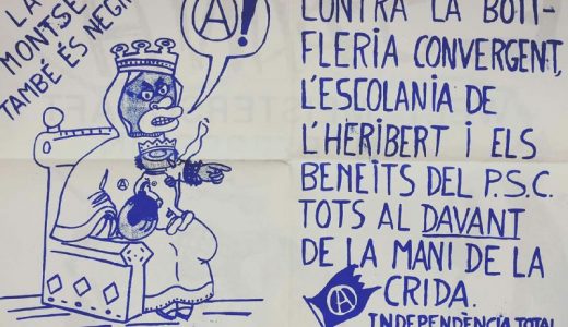 Onze de setembre de 2018-Un encreuament de camins